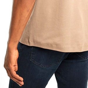 <b>Men's</b> Premium Quality 100% Cotton T-<b>Shirts</b> Custom Made Logo Embroidery Printing Ringer Design with Solid Pattern Knitted Fabric - Product Image 6