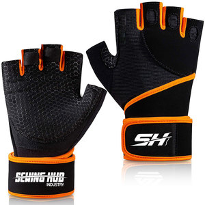 Latest Design Men's Fitness Gloves Comfortable Relaxed Fit Body Building Weightlifting Powerlifting Gym Workout Low Price Glove - Product Image 1