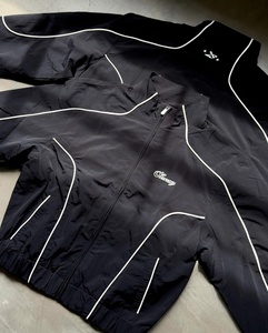 Custom Logo Lightweight Printed Breathable Quick-Dry Reflective Piping Sportswear Windbreaker <b>Jacket</b> Polyester/Cotton 240g - Product Image 5
