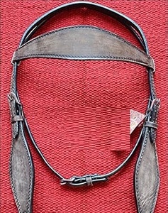 Horse WESTERN Bridle FULL SIZE Western Headstalls and Reins Horse Western Designer Headstall Nonperennial - Product Image 6