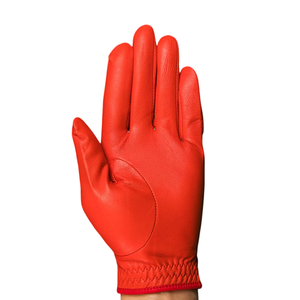 Gant de golf personnalisé en cuir de cabretta de peau de mouton, toucher ultra doux, design respirant, paume antidérapante, logo personnalisé - Product Image 2