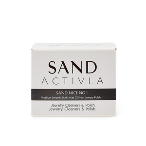 SAND NICE NO 1 Polish pour bijoux à finition mate Shatin lisse moyen - Product Image 3
