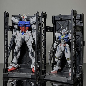 แท่นโชว์โมเดลกันดั้มแบบโมดูลาร์ สำหรับ RG HG พร้อมฐานไดโอรามาแบบขยายได้ - Product Image 4