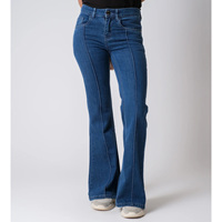 Jeans de mezclilla ajustados de moda para mujer, calidad premium, fabricante OEM ODM