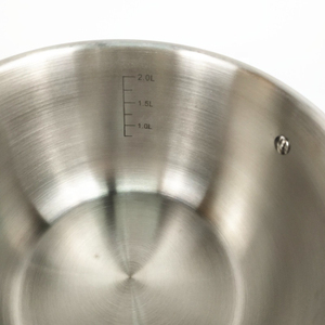 Advanced Stainless Steel <b>Steamer</b> Pot With Multi Layer Bottom Tempered Glass Lid Comfortable Side Handles - Product Image 5
