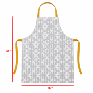 Personalized 100% Cotton Cooking Apron High Quality Reusable Kitchen Bib Apron Printed Chef Apron <b>For</b> Bulk Purchase. - Product Image 5