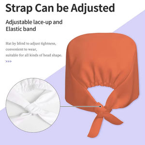 Gorro Quirúrgico de Algodón Premium con Ilustración Floral Artística Diseñado para Brindar Comodidad y Protección Confiable - Product Image 5