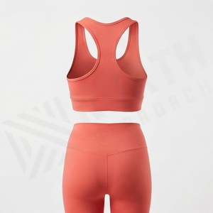 Traje Deportivo de Yoga para Mujer, Estilo Chaleco de Una Pieza con Sujetador, Pantalones de Cintura Alta con Efecto Levanta Glúteos, Ropa Deportiva sin Costuras para Gimnasio - Product Image 2