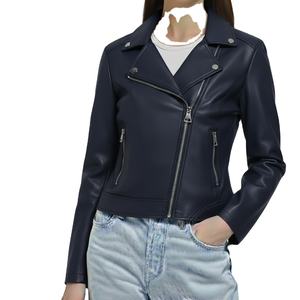 Veste en cuir véritable sur mesure, coupe ajustée, luxe haut de gamme, cuir écologique, fermeture éclair, haut de gamme, mode homme et femme, authentique - Product Image 3