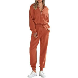 <b>Women's</b> 2 Piece White <b>Knitted</b> Eco-Friendly Pullover Hooded Sweatshirt <b>Jogger</b> Pants Winter Casual Outfit Breathable Regular Short - Product Image 3