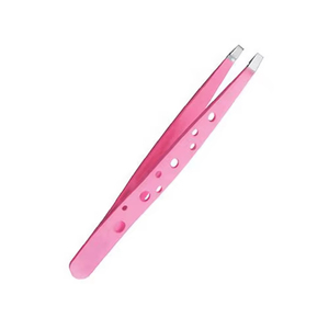 Pinzas de Cejas de Punta Inclinada Premium, Ligeras, con Mango Antideslizante para una Depilación sin Esfuerzo, de Acero, para Belleza y Cuidado de las Cejas - Product Image 3