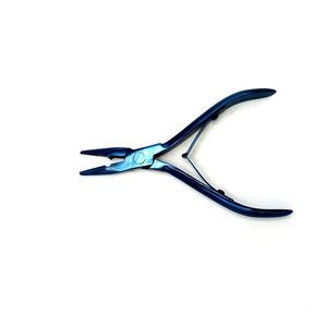 Pinzas Metálicas Azules para Extensiones de Cabello, Herramienta 2 en 1 para Instalar y Retirar, Elimina Eficientemente las Extensiones de Cabello con Queratina - Product Image 5