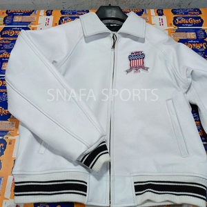 Nouvelle arrivée : veste en cuir Avirex, cuir de qualité supérieure, veste Avirex pour homme adulte, vestes en cuir Avirex. - Product Image 5