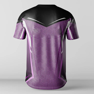 Maillot de jeu personnalisé pour l'e-sport, uniforme d'équipe, t-shirt imprimé par transfert thermique, 100% polyester respirant, écologique, séchage rapide, unisexe - Product Image 2