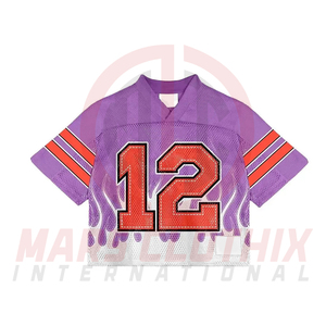 Nouvelle Arrivée 2026 – Maillot de Football Américain Rétro de Haute Qualité – Vente en Gros – Respirant et Coupe Ample - Product Image 2