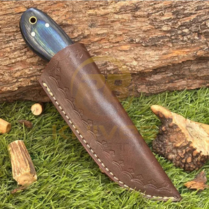 Nuevo Cuchillo de Caza de Acero de Damasco de Grado Industrial, Hecho a Mano, ODM OEM, Hoja Fija, para Supervivencia al Aire Libre, Camping, Táctico, con Mango de Madera - Product Image 6