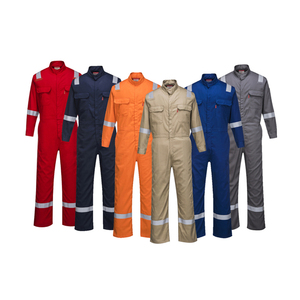 Factory Sell 270g Navy Blue Mechanics Coveralls Construction Workwear Work Uniform Safety Protective Coverall