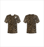 T-shirt pour homme à pois violets, manches courtes, col rond, décontracté, respirant, coupe classique, imprimé par sublimation