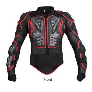 Motorcycle Full Riding Body <b>Protector</b> Armor Guard Jacket Leather Material Summer Windproof Breathable Waterproof Durable Unisex - Product Image 3