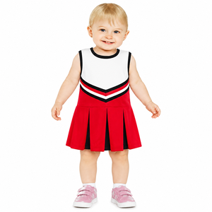 Traje de Baile para Niña, Uniforme de Animadora, Venta al por Mayor de Fábrica, Disfraz Juvenil Sublimado - Product Image 1