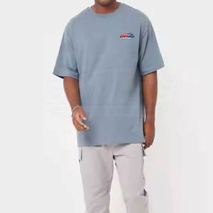 เสื้อยืดโอเวอร์ไซส์พิมพ์ลายคุณภาพสูงทรงหลวม ผลิตในปากีสถาน ขายส่งราคาถูก ผ้าฝ้าย 100% สำหรับผู้ชาย - Product Image 6