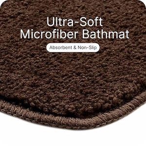 Tapis de bain personnalisé extra épais, antidérapant, absorbant, super confortable, tapis de salle de bain luxueux, doux et moelleux, petit tapis pour salle de bain et douche - Product Image 3
