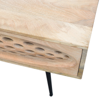 Table basse Vandana Elara Falcon en bois de manguier