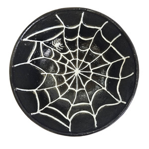 Nuevo Tazón Metálico Artesanal con Diseño Floral, Soporte Metálico, Tazón Elegante para Servir Frutas, Ensaladas, Verduras y Aperitivos, Tamaño Personalizado - Product Image 3