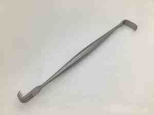 Retractor de Piel Manual de Acero Inoxidable Kilner Cat Paw, Doble Extremo, 150mm, Instrumentos Dermatológicos Reutilizables Hosanna Surgical - Product Image 4