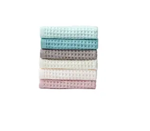 Whole sale 100% Cotton Waffle Soft and Comfortable Towel Factory Direct Sales 30*40cm towel waffle weave