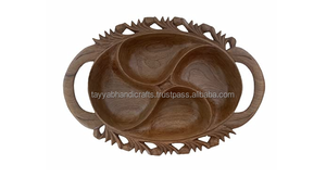 Bon plateau de service en bois Home Hotel & restaurant taille personnalisée design moderne plateaux de service de nourriture de thé en bois - Product Image 4