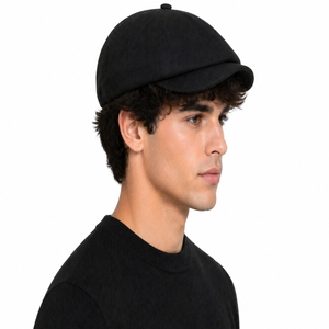 Unisex Newsboy Hat <b>Beret</b> Style Soft Cotton Vintage Casual Classic Fashion Headwear Flat Hat Daily Wear Clean Look for Unisex - Product Image 3