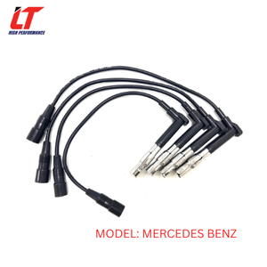 Ensemble de fils d'allumage en silicone de 7 mm avec garantie Euro-Spec d'un an pour Mercedes Benz C200 pour éliminer les interférences radio - Product Image 5