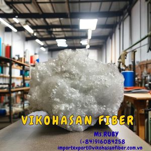 PSF GRS 100% Poliéster, Fibra Corta 7D HCS Blanca, Siliconada, Hueca y Conjugada, Material de Relleno para Juguetes de Peluche y Textiles para el Hogar VIKOHASAN - Product Image 5