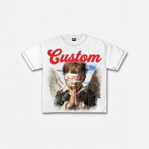 Camiseta con Logotipo Personalizado OEM, Camiseta de Verano para Hombre, Estilo Casual Y2K, Talla Grande, Algodón Grueso, Ropa Urbana, Camisetas Extra Grandes de Alta Calidad - Product Image 1
