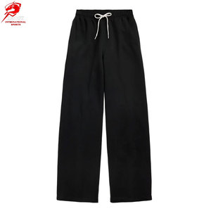 Pantalon de jogging évasé pour femme, style minimaliste au toucher doux, pour un look décontracté et un confort durable - Product Image 1