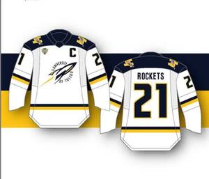 Maillots de hockey sur glace en polyester personnalisables OEM, sublimation numérique, broderie en twill, toutes tailles, modèle Eoin Winston Sports - Product Image 2