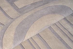 Alfombras de área modernas de lana de basalto de pelo alto y grueso, hechas a mano, con respaldo de látex, aptas para mascotas, de 0.6-1 pulgada de grosor. Uso Doméstico y Comercial Intensivo - Product Image 4