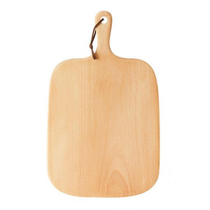 Planche à découper en bois avec poignée, planche à découper multifonctionnelle pour la cuisine, plateau de service pour charcuterie et fromages, planche à découper rustique - Product Image 4