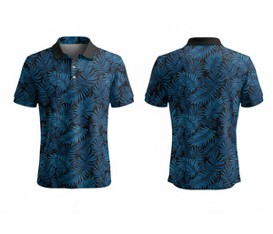 เสื้อโปโลพิมพ์ลายตามสั่ง OEM แบบซับลิเมชั่นเต็มตัว สำหรับผู้ชาย ผู้หญิง และเยาวชน แห้งเร็ว ระบายอากาศได้ดี - Product Image 4