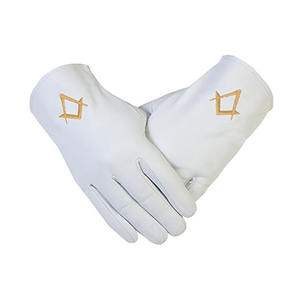 Guantes de Algodón Suave para Ceremonia Formal, Accesorios Uniformes Fraternales, Cómodos para Usar - Product Image 5