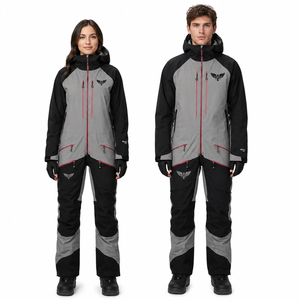 Traje de Esquí Impermeable Unisex, Conjunto de Chaqueta y Pantalones para Snowboard, Ropa de Nieve Térmica a Prueba de Viento para Hombres y Mujeres - Product Image 1