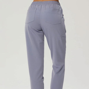 Women's 2026 Breathable Comfortable Oxford Fabric Multi-Pocket Cotton Polyester Stretchable <b>Plus</b> <b>Size</b> Baggy Hospital - Product Image 4