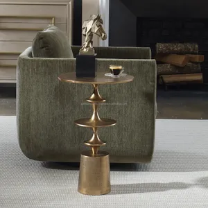 Luxury Contemporary Metal Coffee <b>Table</b> Premium Interior Decor Designer Premium Metal Coffee <b>Table</b> Modern Living Room Furniture - Product Image 5