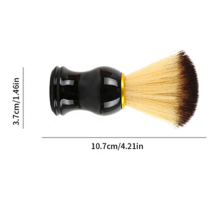 Pinceau à raser Tegra Surgical très vendu pour hommes, avec poils synthétiques et manche en bois, pour barbier et salon - Product Image 2