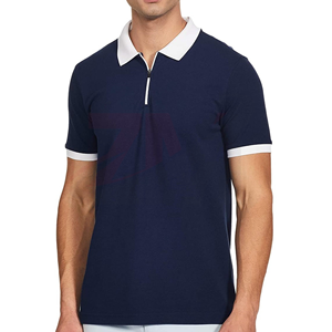 Dernières Tendances Nouveaux Styles Chemises Polo Fabricant de Premier Plan Service OEM Logo Personnalisé Prix Ajustable Chemises Polo Personnalisées OEM - Product Image 1