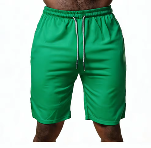 Shorts de bain décontractés pour hommes été 2025 en tissu peigné 100 % polyester, séchage rapide, imperméables, respirants et écologiques - Product Image 6