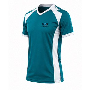 Maillot de volley-ball athlétique de qualité supérieure avec tissu extensible et service de fabrication professionnel - Product Image 4