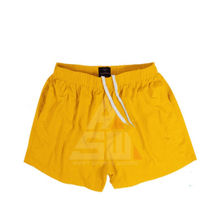 Shorts de bain pour hommes de qualité supérieure, 100% polyester, en toile, séchage rapide, taille élastique moyenne, imprimés par sublimation, vêtements de plage personnalisés, vente en gros - Product Image 6