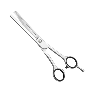 Tijeras de Entresacar Cabello con 32 Dientes, Punta de Cuchilla Afilada de Acero Inoxidable, Tijeras Profesionales para Barbería y Salón con Borde de Cuchilla - Product Image 1